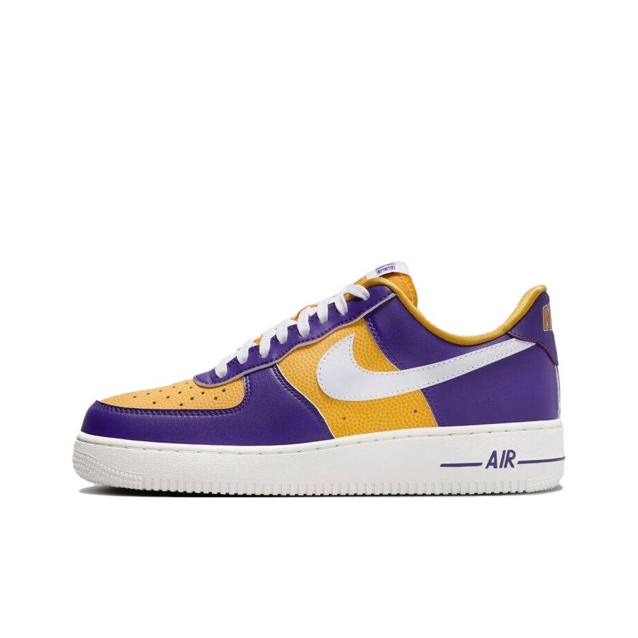 Nike Shoes Air Force 1 - ナイキ エアフォース1 スケートボードシューズ レディース ロートップ パープル/イエロー