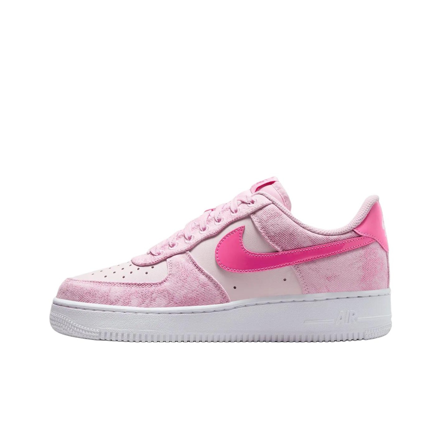 Nike Shoes Air Force 1 - ナイキ エアフォース1 通気性のあるローカットスケートボードシューズ レディース ピンク ホワイト