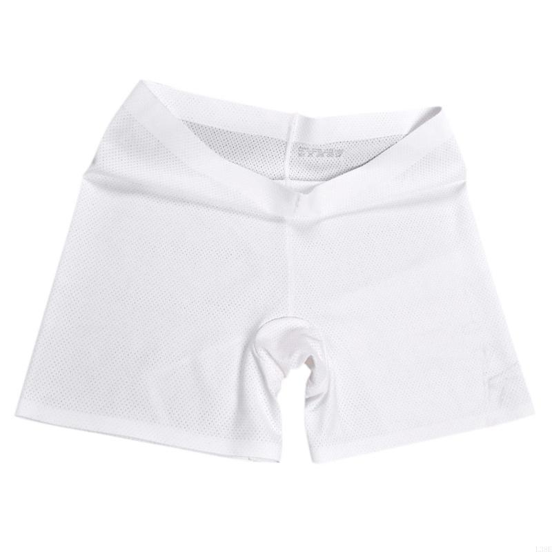 Boyshort Underwear - L38E レディース アイスシルク安全ショーツ シームレス ボクサー ブリーフ下着