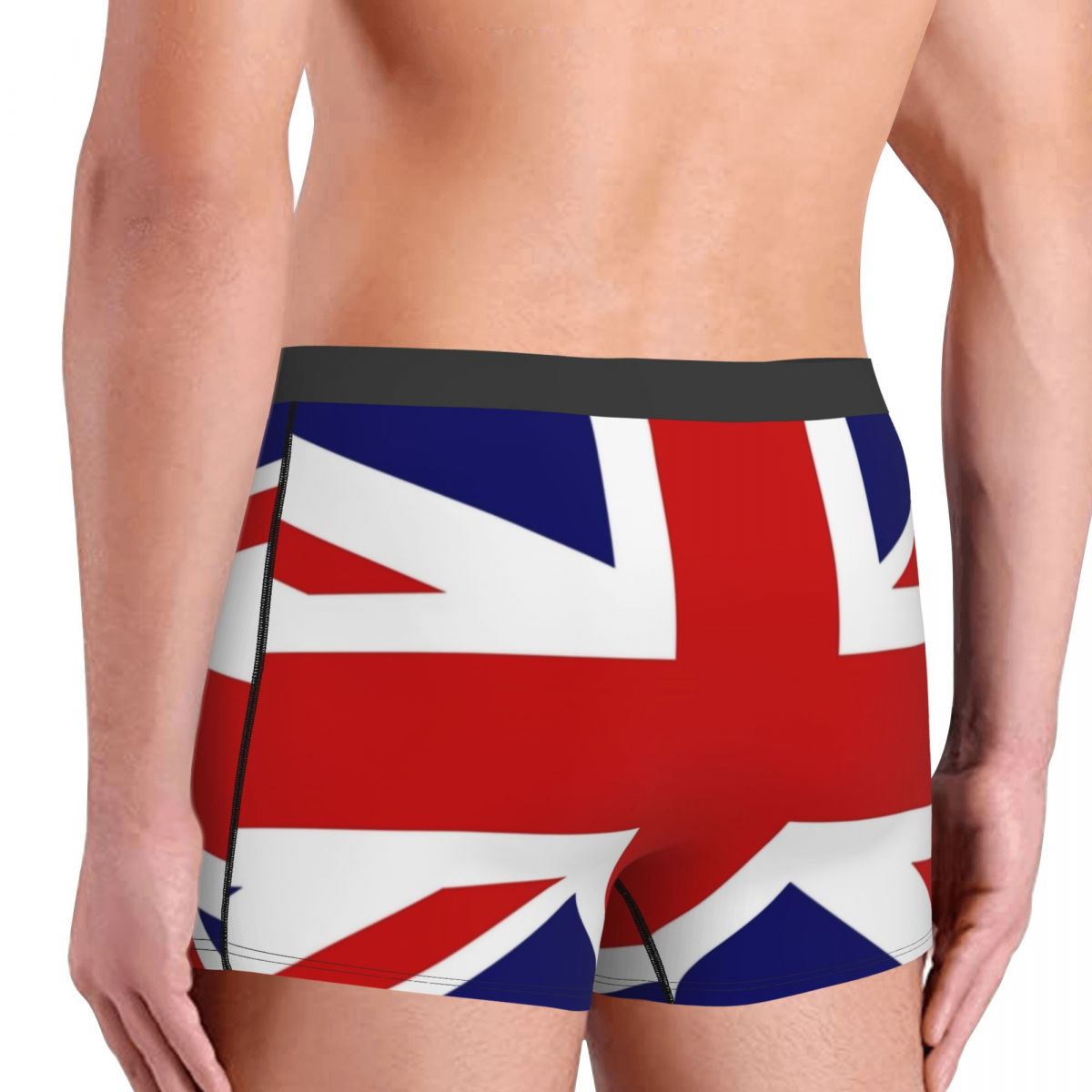 男性のセクシーな英国国旗下着ボクサーブリーフ男性ソフトショー - Boyshort Underwear のレビューと価格