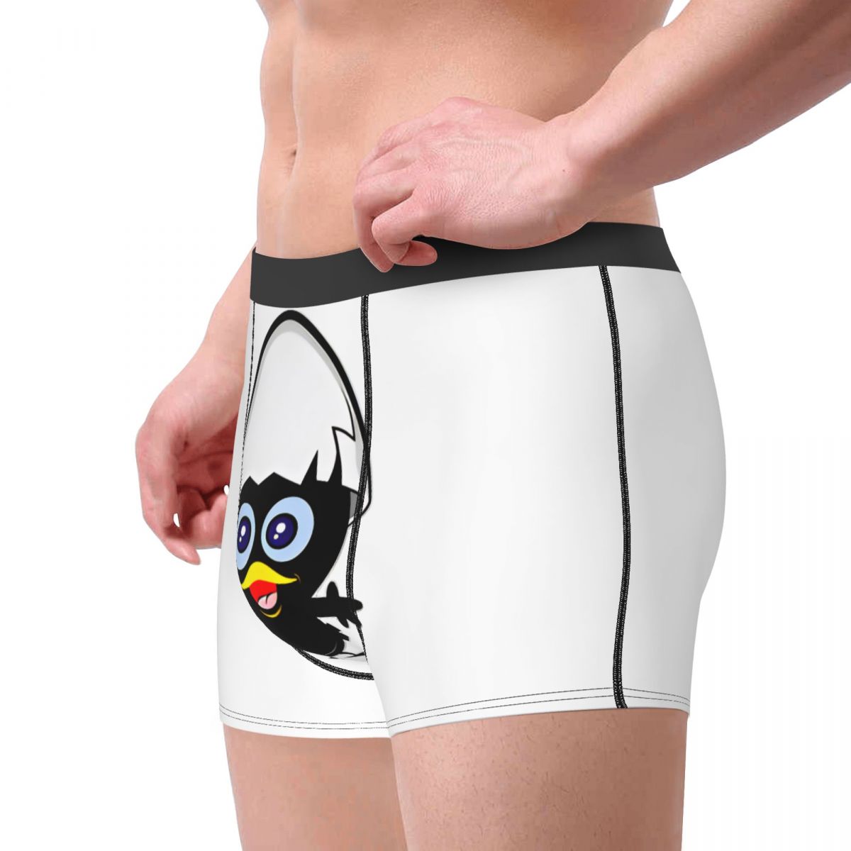 男性クールカリメロブラックチキン漫画コミック下着ボクサーブリ - Boyshort Underwear のレビューと価格