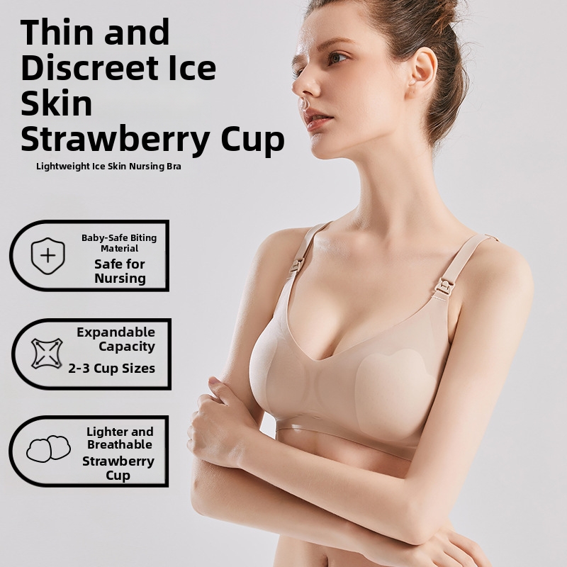 シームレスマタニティ授乳ブラ 軽量 通気性 胸の垂れ防止 授 - Nursing Bra Sleep のレビューと価格
