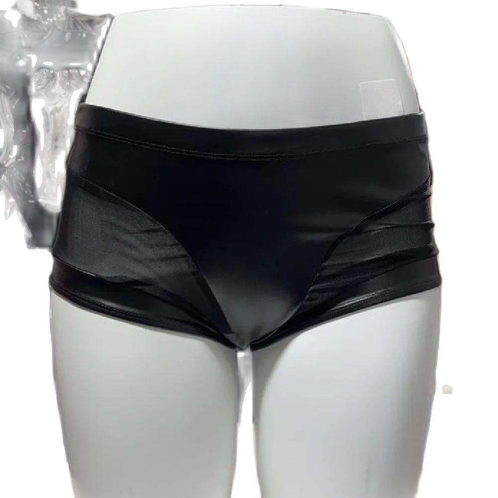 M-4XL 女性用シースルー下着 セクシーシルクガーゼスプラ - Boyshort Underwear のレビューと価格