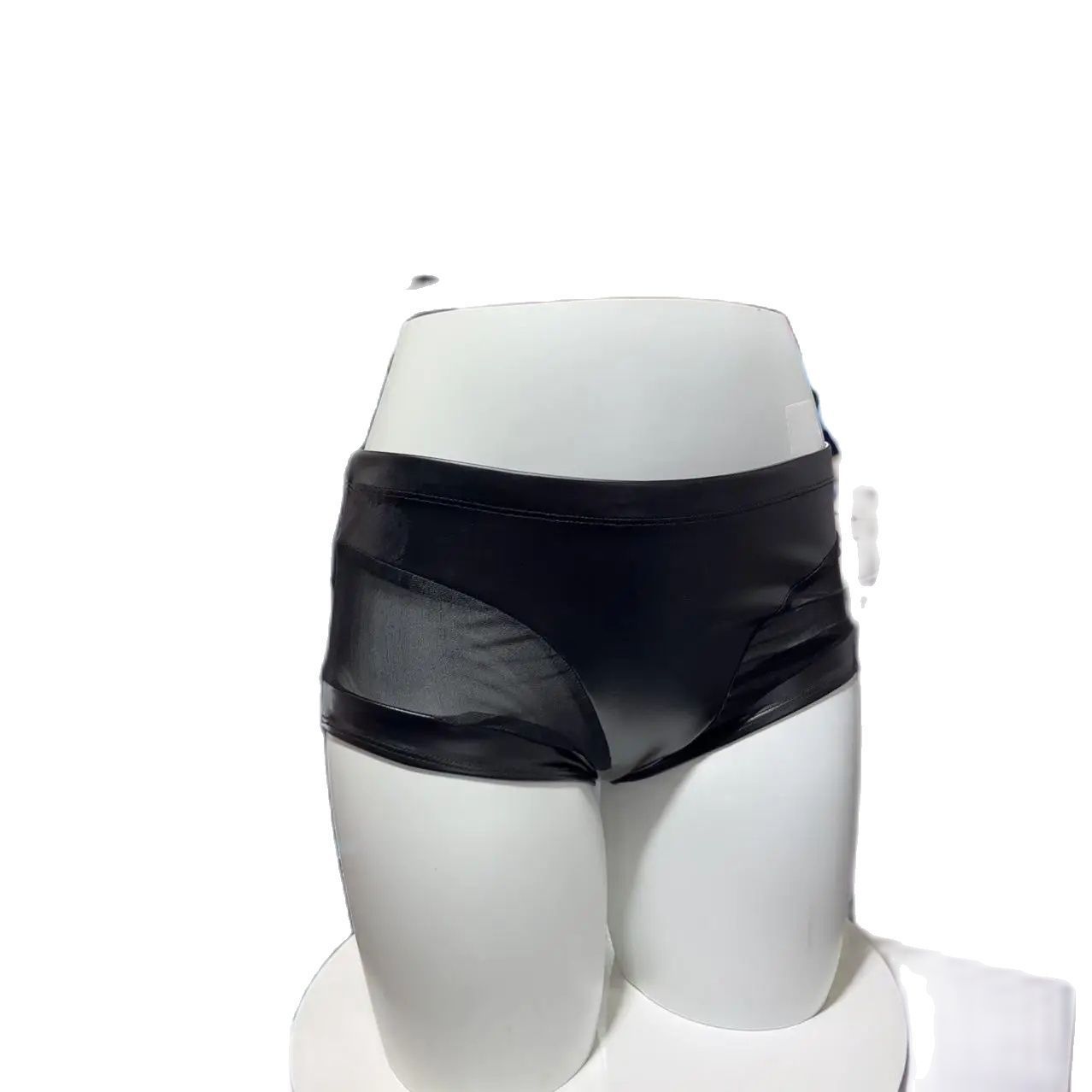 M-4XL 女性用シースルー下着 セクシーシルクガーゼスプラ - Boyshort Underwear のレビューと価格