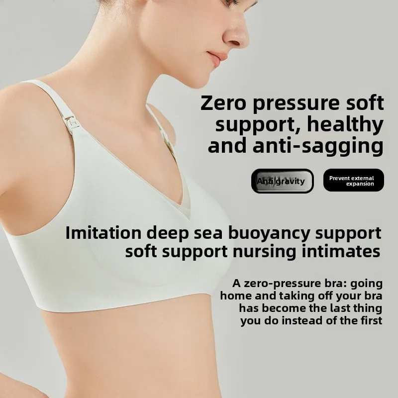 ナイロン製マタニティ授乳ブラ、産後垂れ下がり防止サポート、授 - Nursing Bra Sleep のレビューと価格