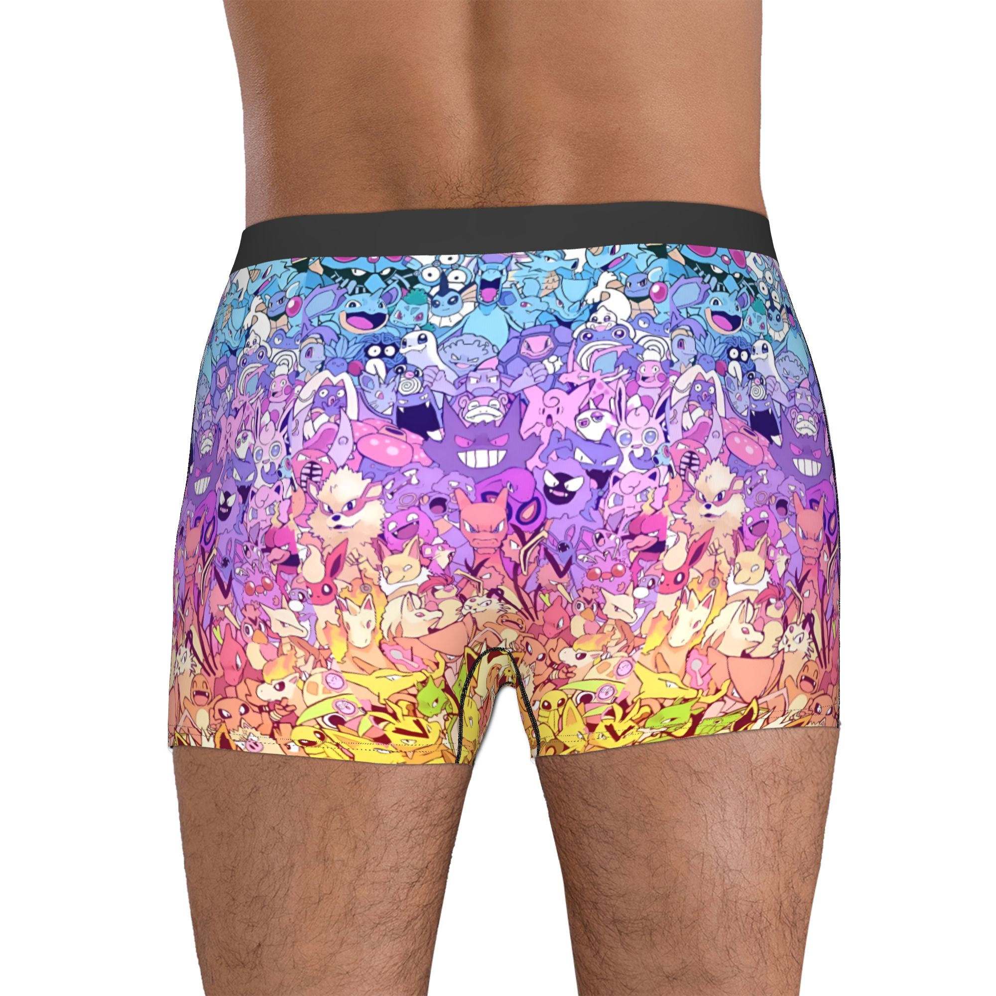 カスタムB-Bikachuesホットマンガ下着男性用プリント - Boyshort Underwear のレビューと価格