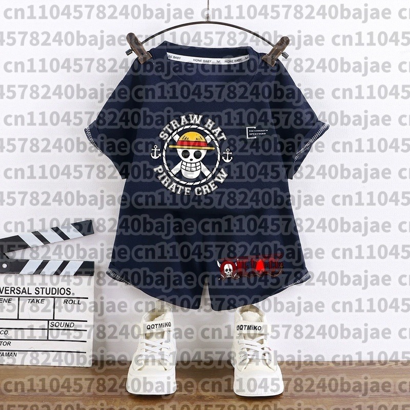 ワンピース キッズ服 チョッパー ルフィ ジャージ上下セット - Boyshort Underwear のレビューと価格